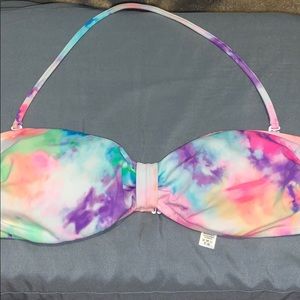 Pink bathing suit top